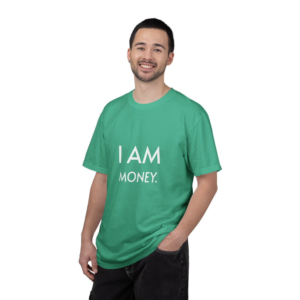 I AM MONEY T-Shirt — Motivational Graphic Tee for Confidence & Wealth Mindset