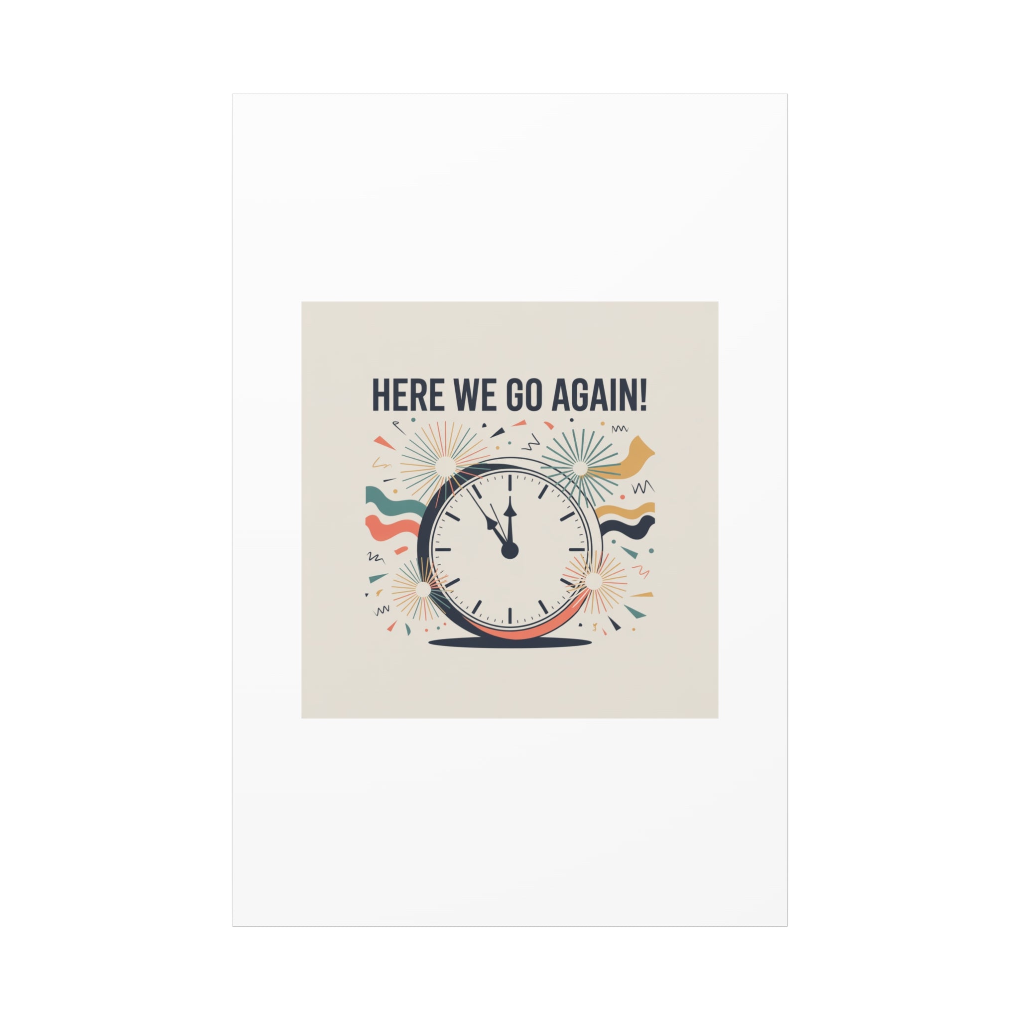 Matte Canvas, Stretched, 1.25"