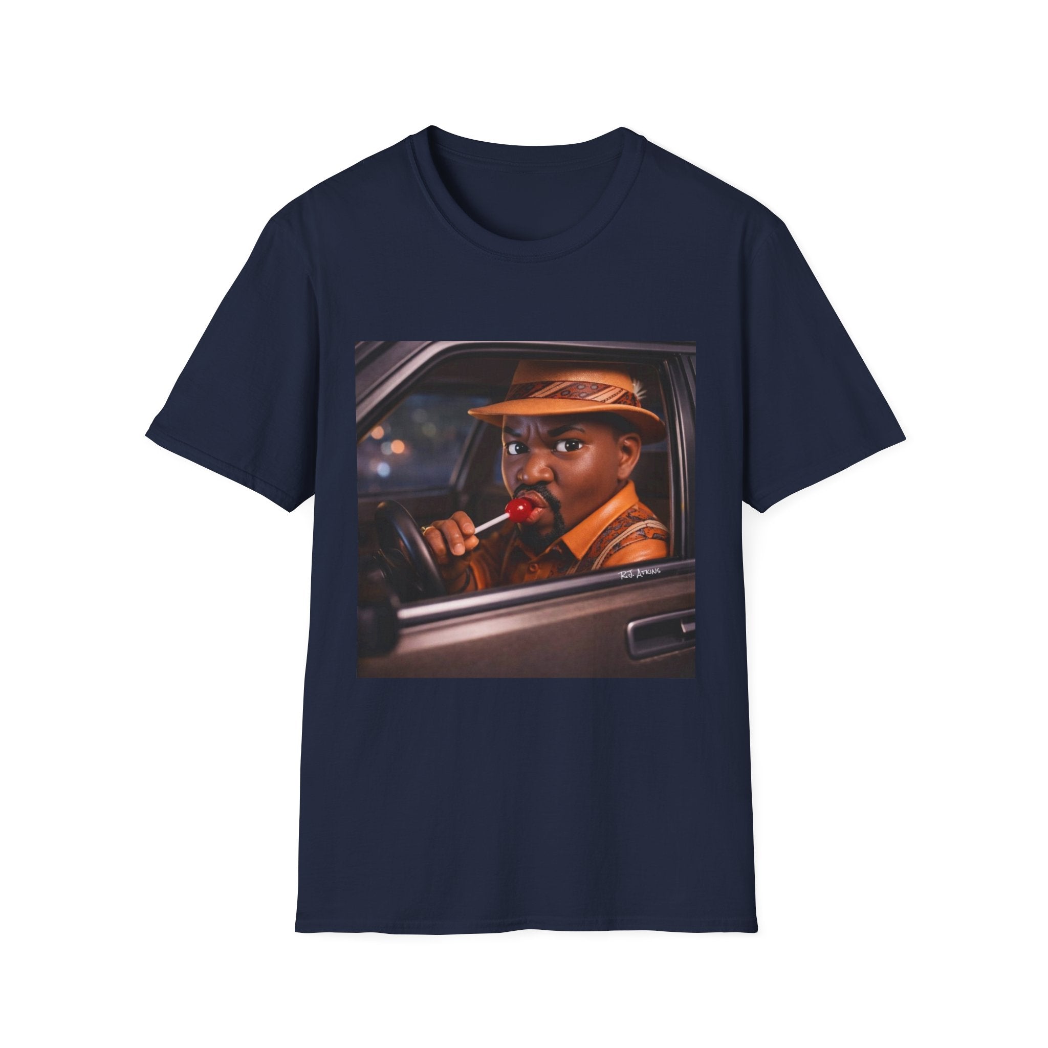 Vintage Pimp-Style Portrait T-Shirt
