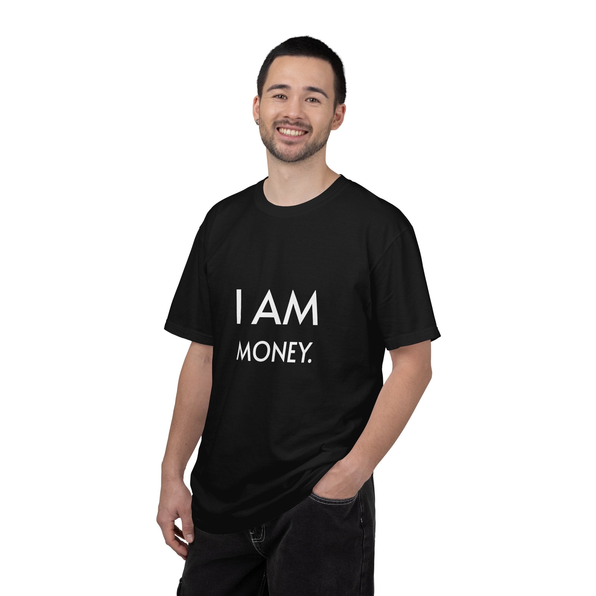 I AM MONEY T-Shirt — Motivational Graphic Tee for Confidence & Wealth Mindset