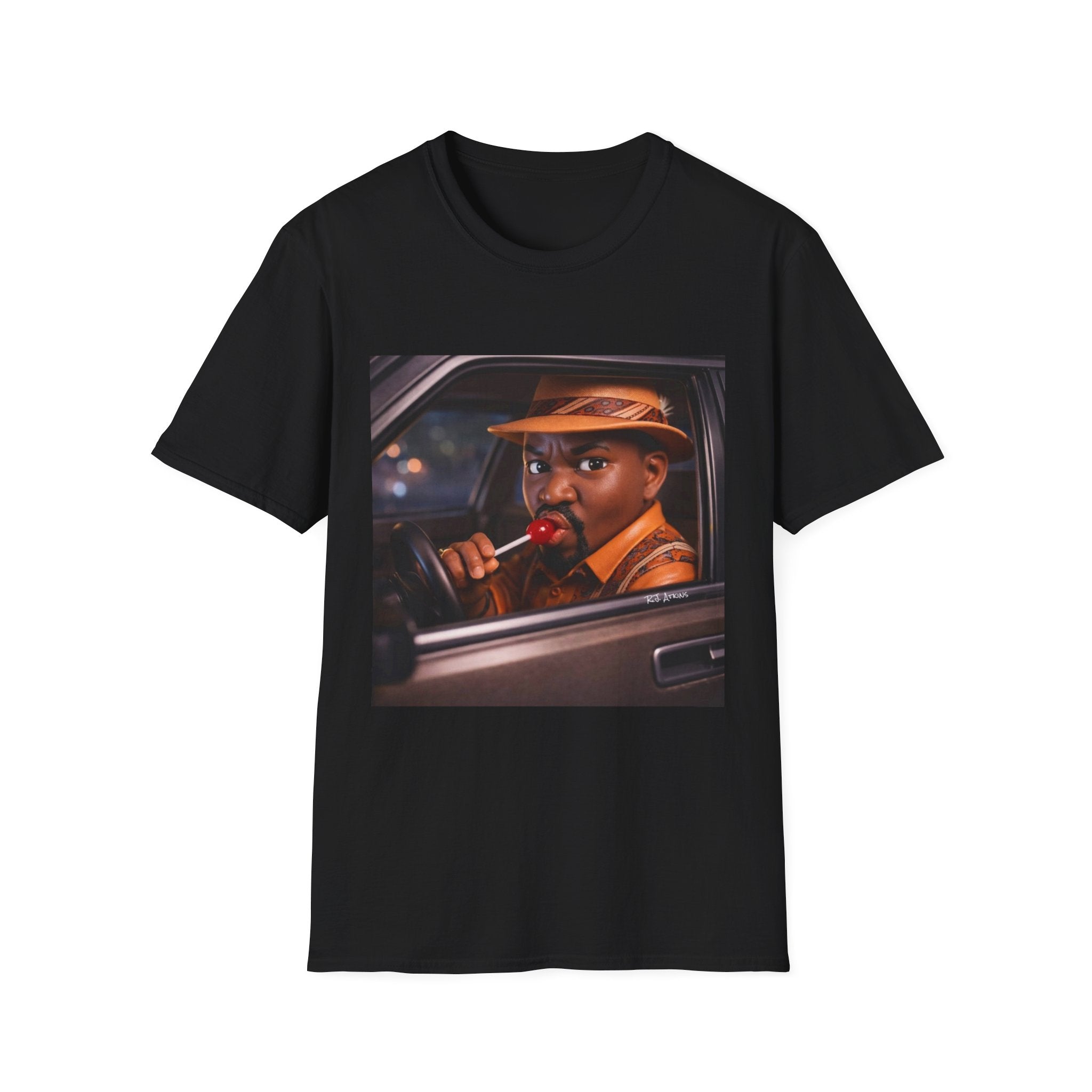 Vintage Pimp-Style Portrait T-Shirt