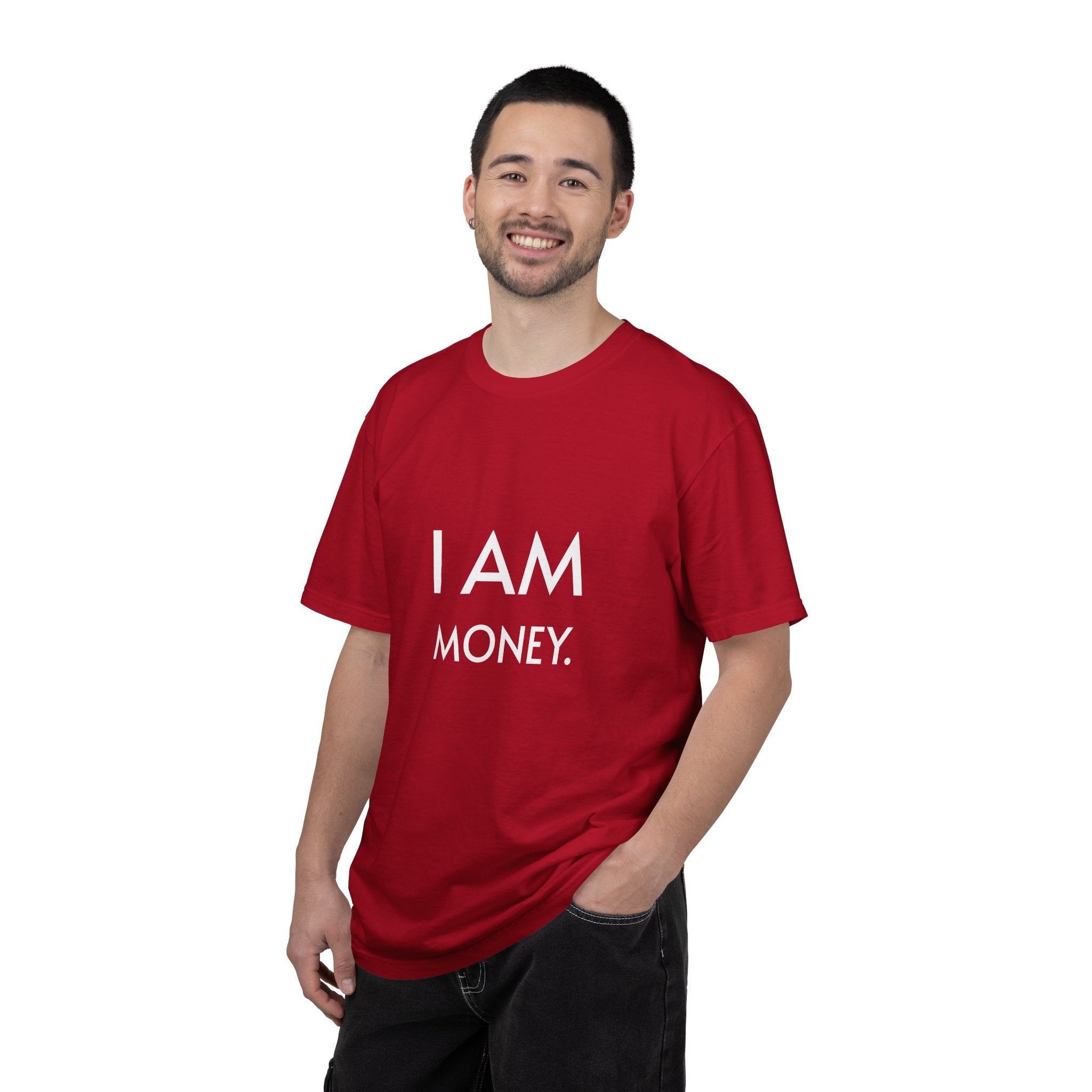 I AM MONEY T-Shirt — Motivational Graphic Tee for Confidence & Wealth Mindset