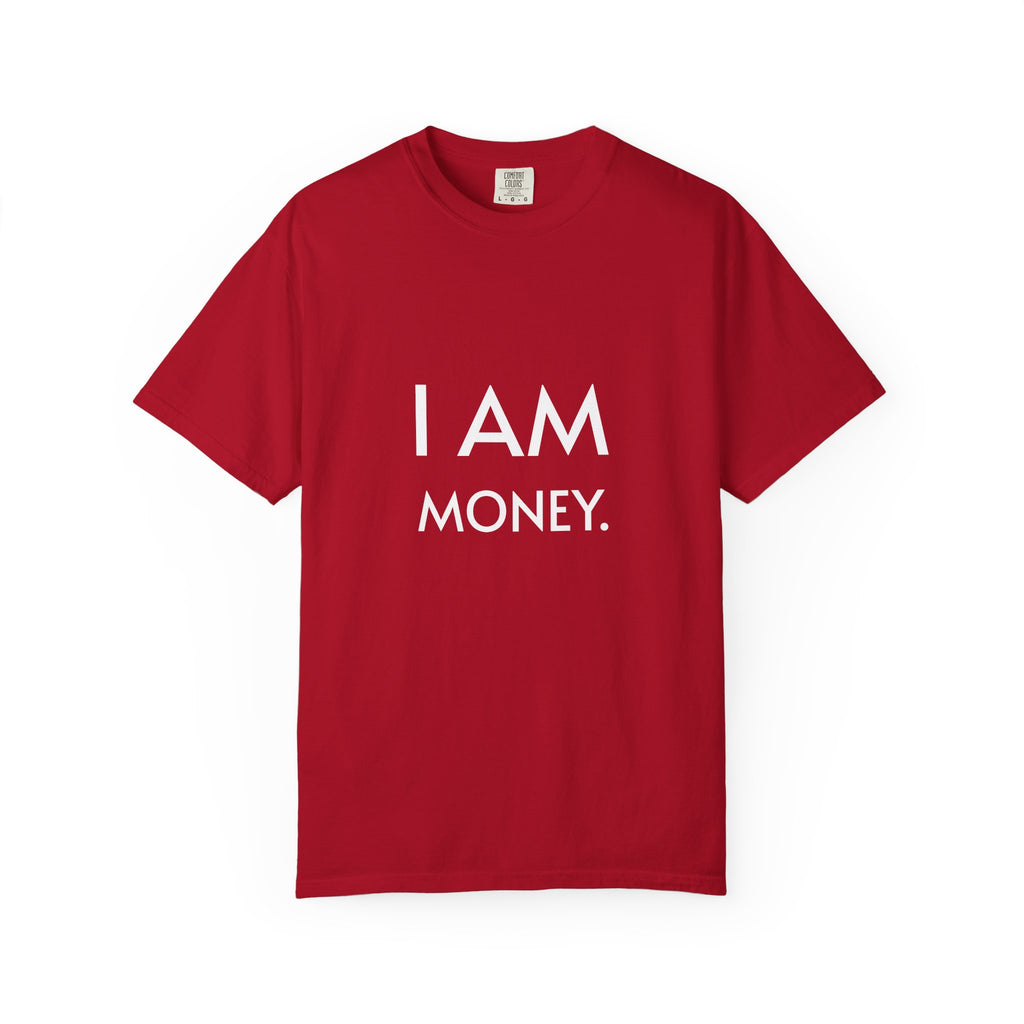 I AM MONEY T-Shirt — Motivational Graphic Tee for Confidence & Wealth Mindset
